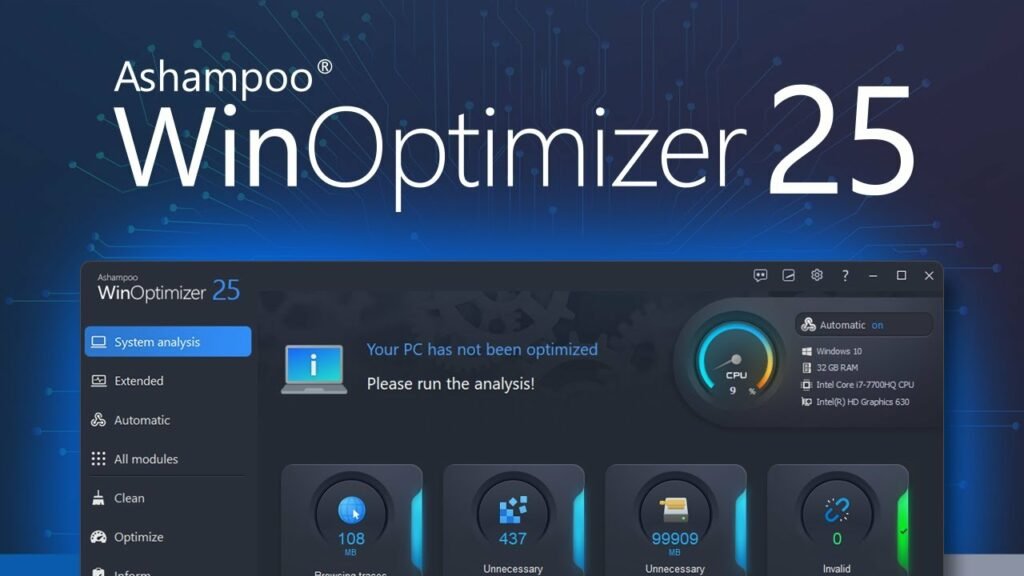 Ashampoo WinOptimizer: Optimize and Maintain Your Windows System Ashampoo WinOptimizer