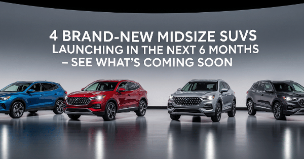 4 Brand-New Midsize SUVs Launching in the Next 6 Months – See What’s Coming Soon