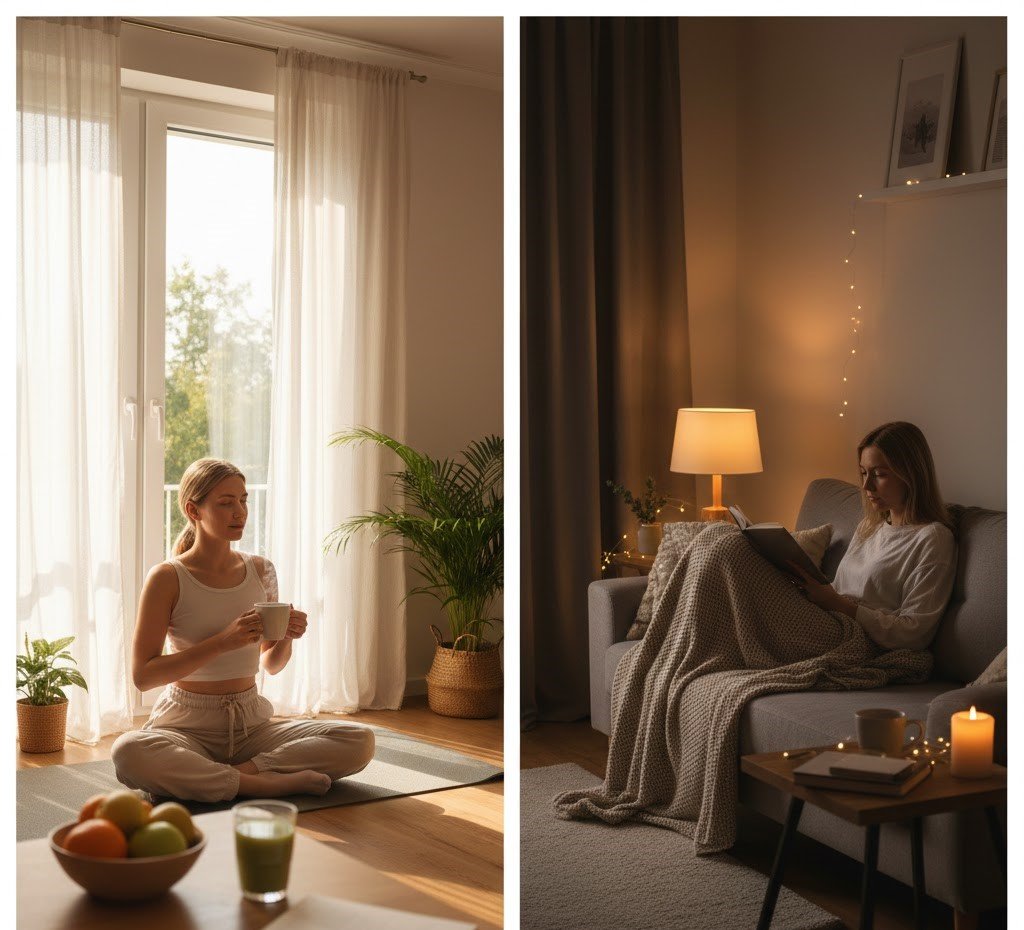 Morning and Evening Routines for Balance